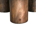 Whittier Coffee Table 4 - b - FURNITURE - coffee table - round LH IMPORTS