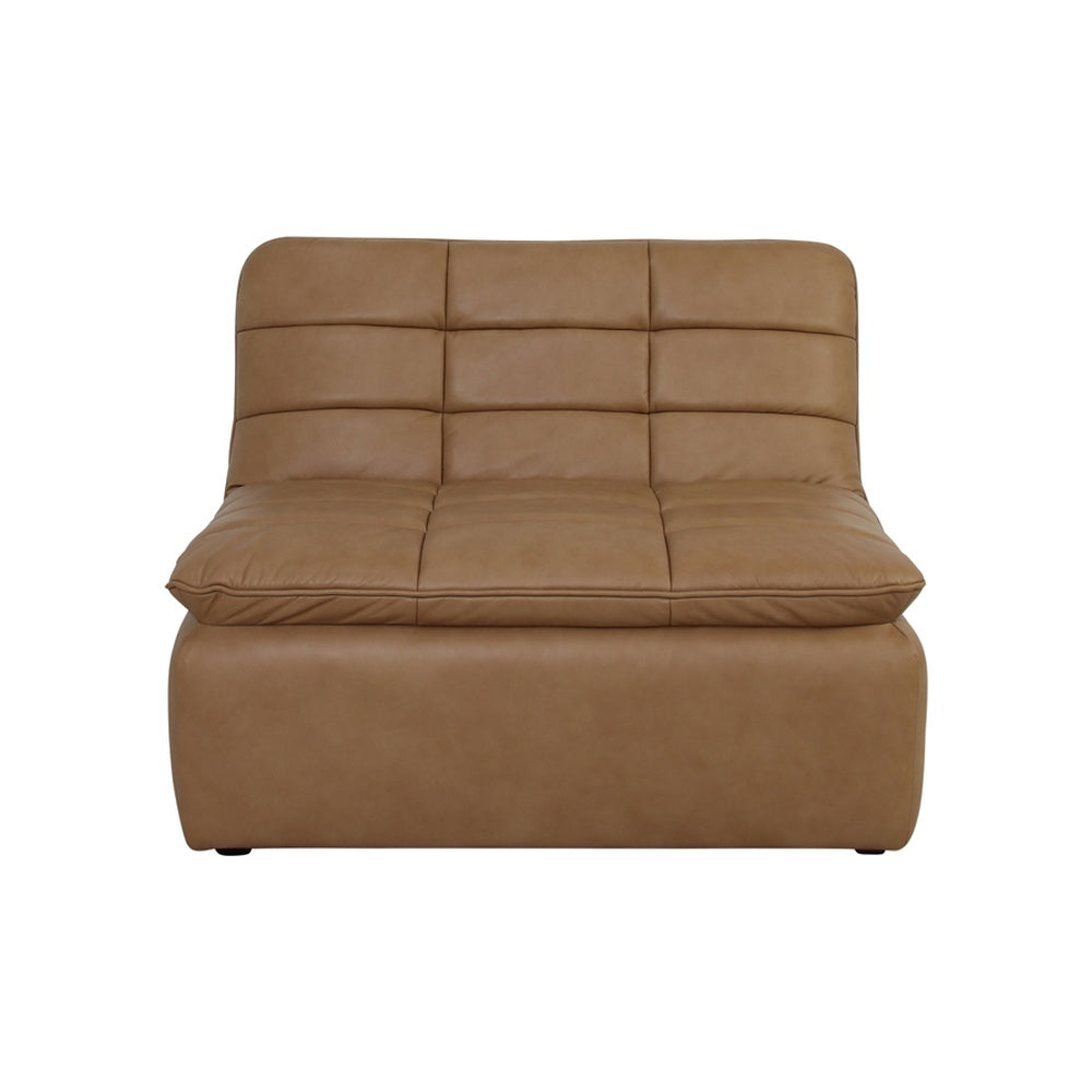 Linnea Slipper Chair Furniture - Slipper Chairs Moe's Furniture Brown