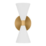 Albertine Large Sconce LIGHTING - sconce Visual Comfort Matte White