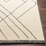 Arkell Cream/Black Rug 0-RUGS - wool Surya