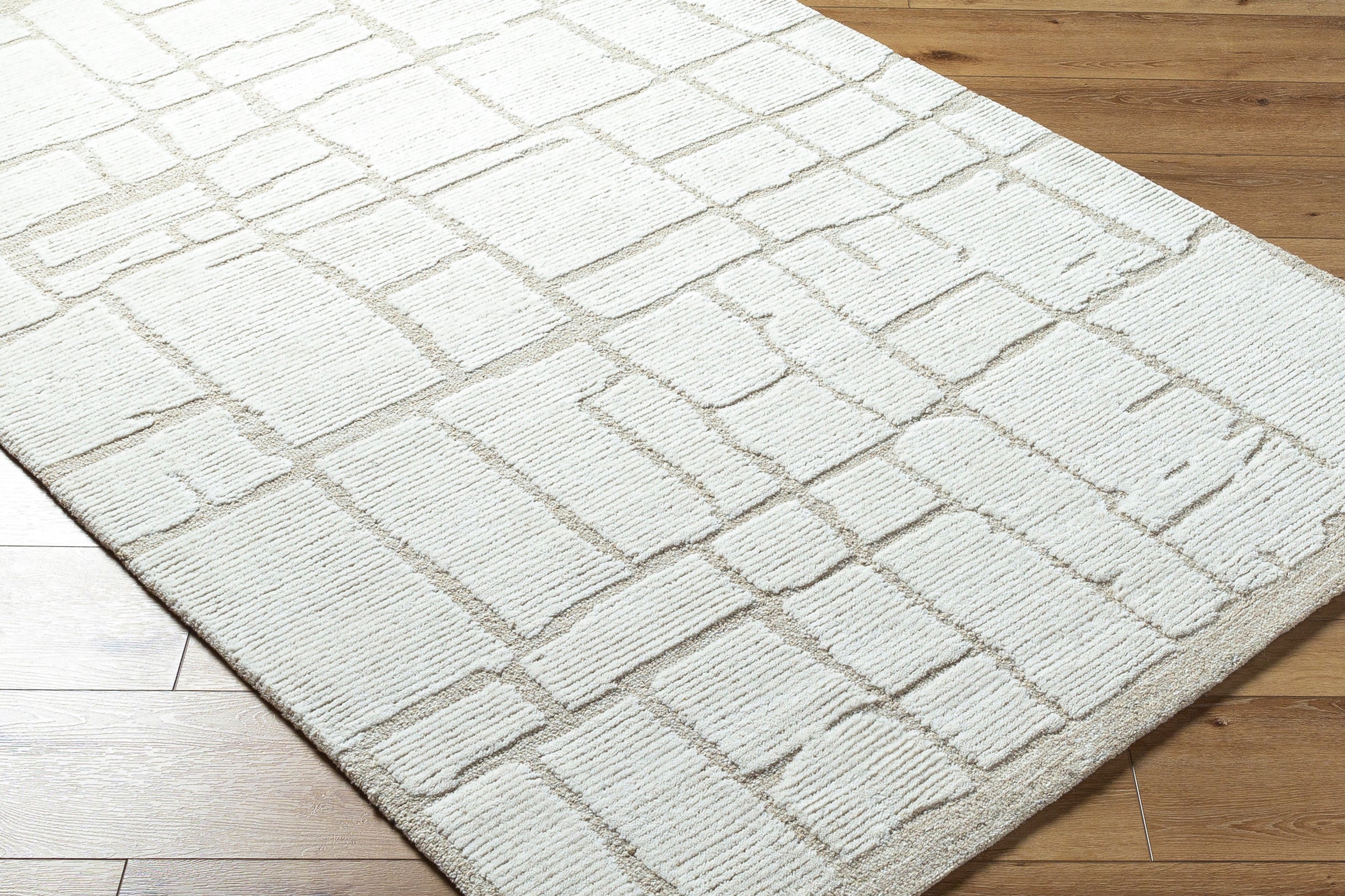 Benny Ivory / Sand Rug RUGS - wool Surya