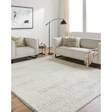 Becki Owens Davey Cream / Charcoal Rug 0-RUGS - wool Surya