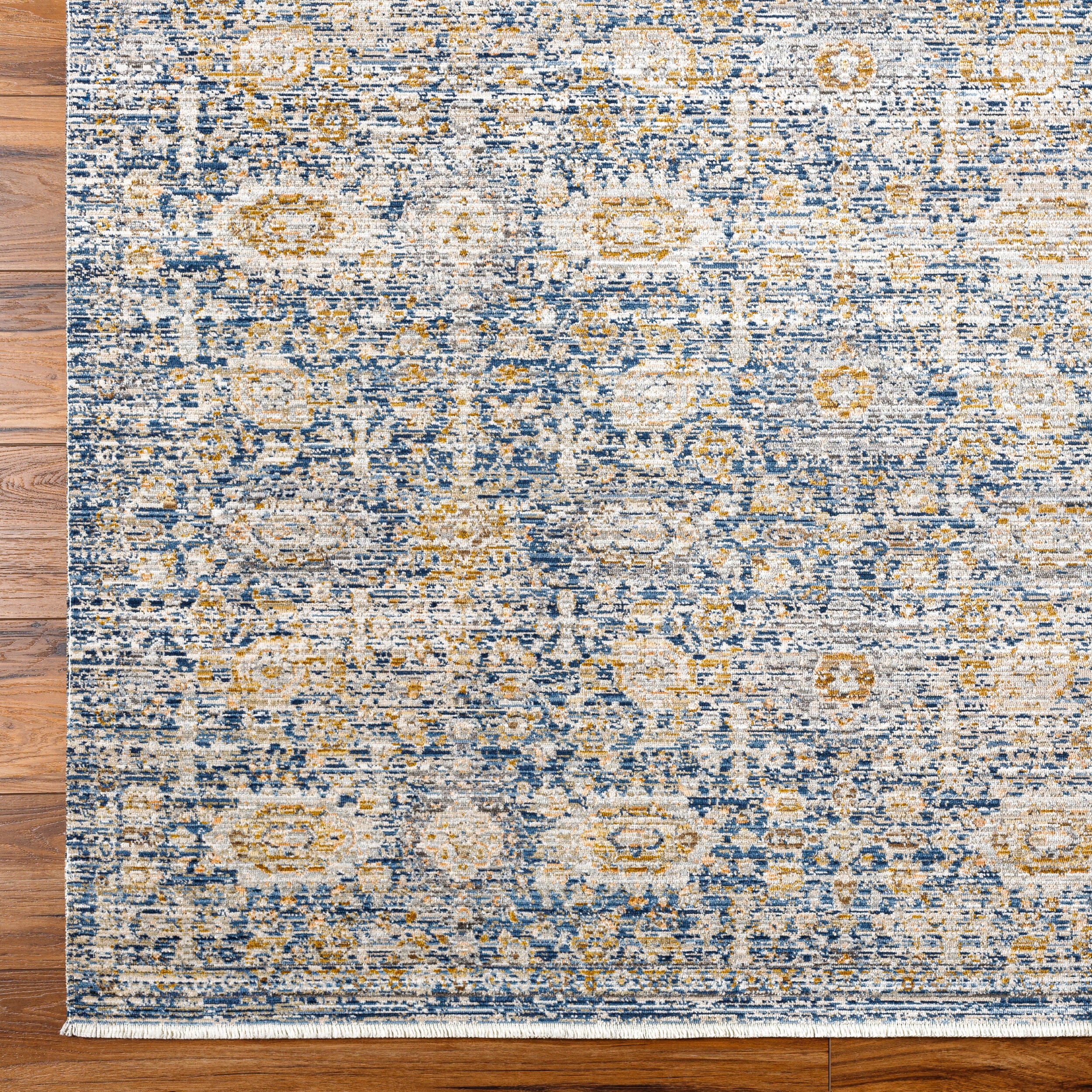 Becki Owens Ren Navy / Sand Rug 0-RUGS-patterned Surya
