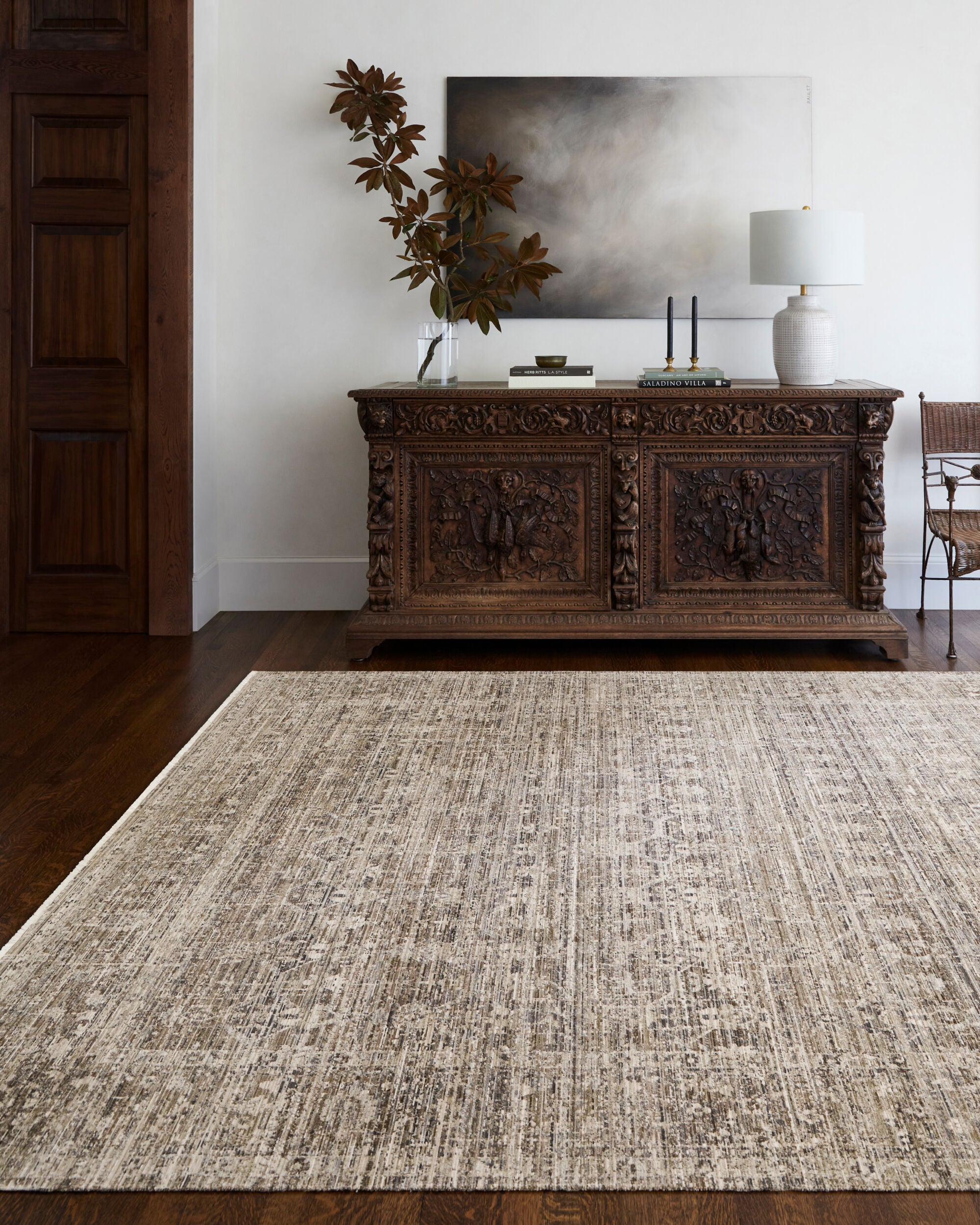 Becki Owens Margaret Taupe / Mocha Rug 0-RUGS-patterned Surya