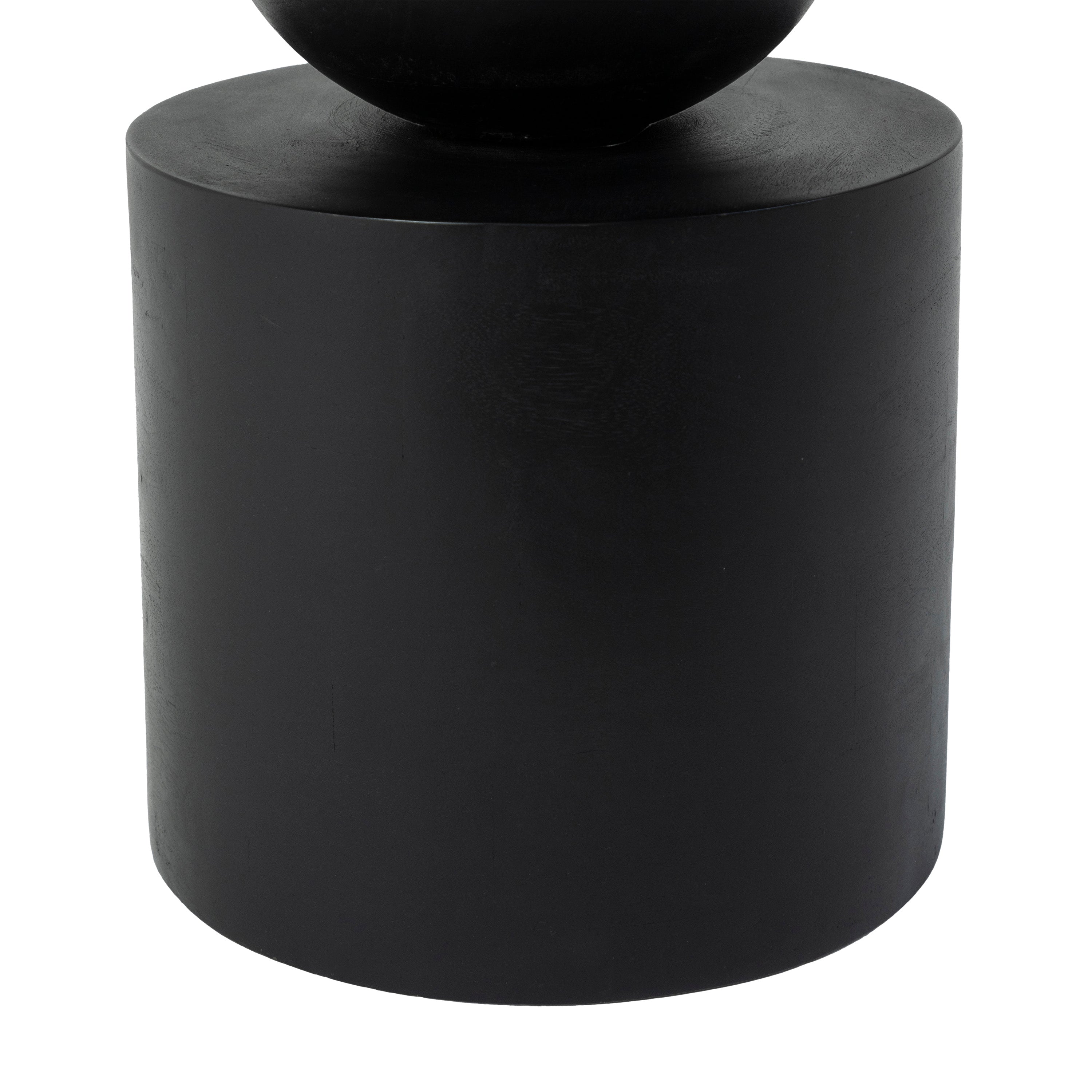 Paola Side TableBlack FURNITURE - side table Renwil
