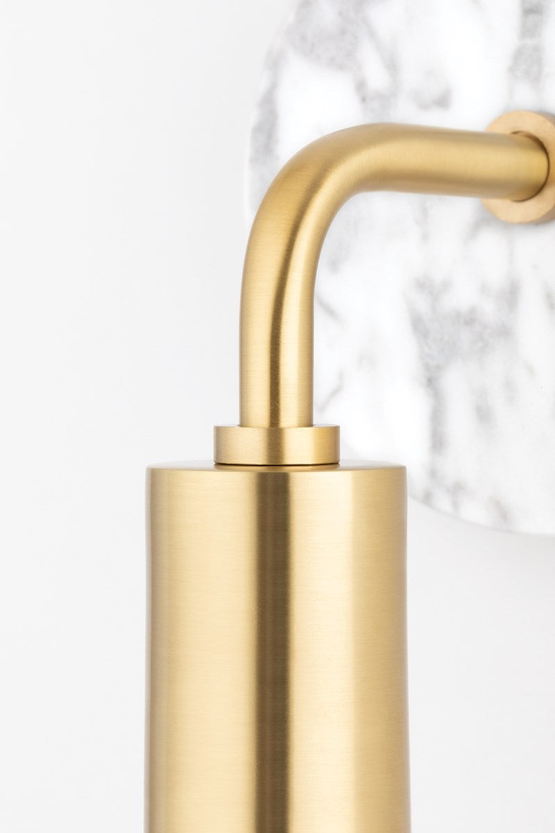 FLOOR MODEL - Chloe Wall Sconce - Aged Brass LIGHTING - floor model Hudson Valley Lighting
