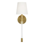Hanover Sconce LIGHTING - sconce Visual Comfort Burnished Brass