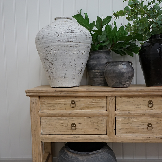 Laney Reclaimed Wood Console 21 - FURNITURE - console table Hauer Market