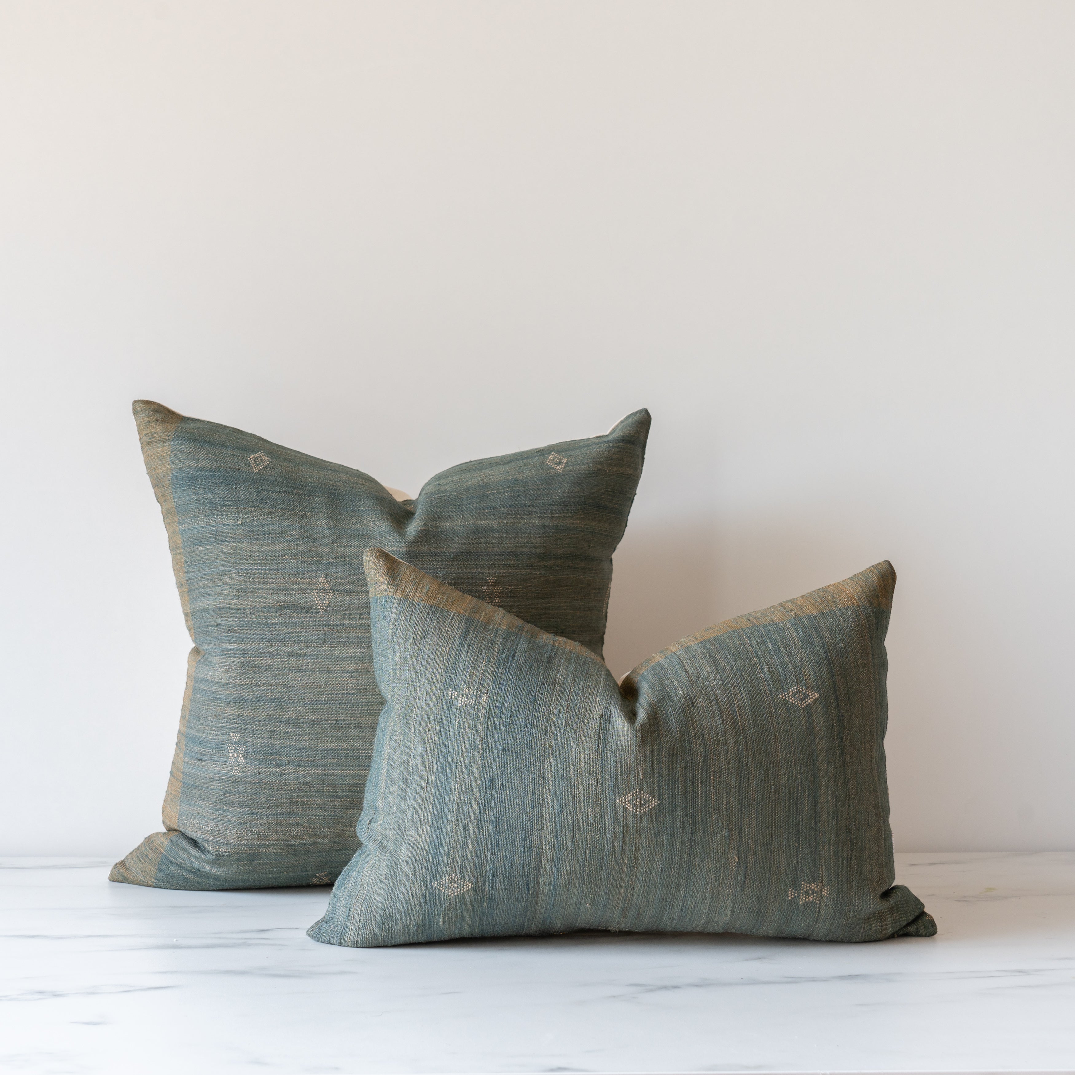 Dusk Tussar Pillow Cover 1 - PILLOWS - Tussar - neutral Rug & Weave Pillows