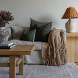 Dusk Tussar Pillow Cover 1 - PILLOWS - Tussar - neutral Rug & Weave Pillows