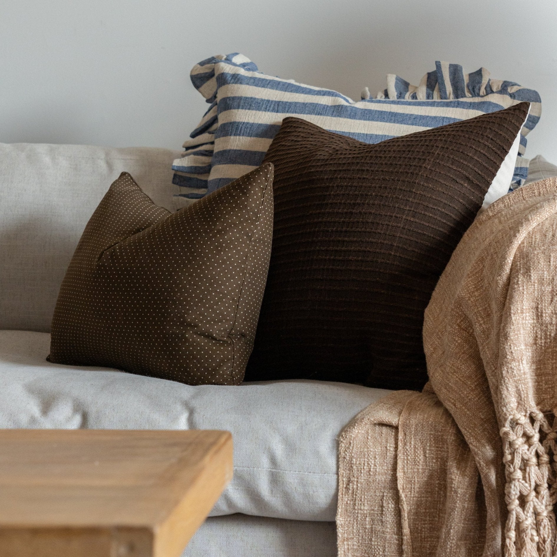 Homer Pillow Cover 2 - PILLOWS - essentials - warm Rug & Weave Pillows