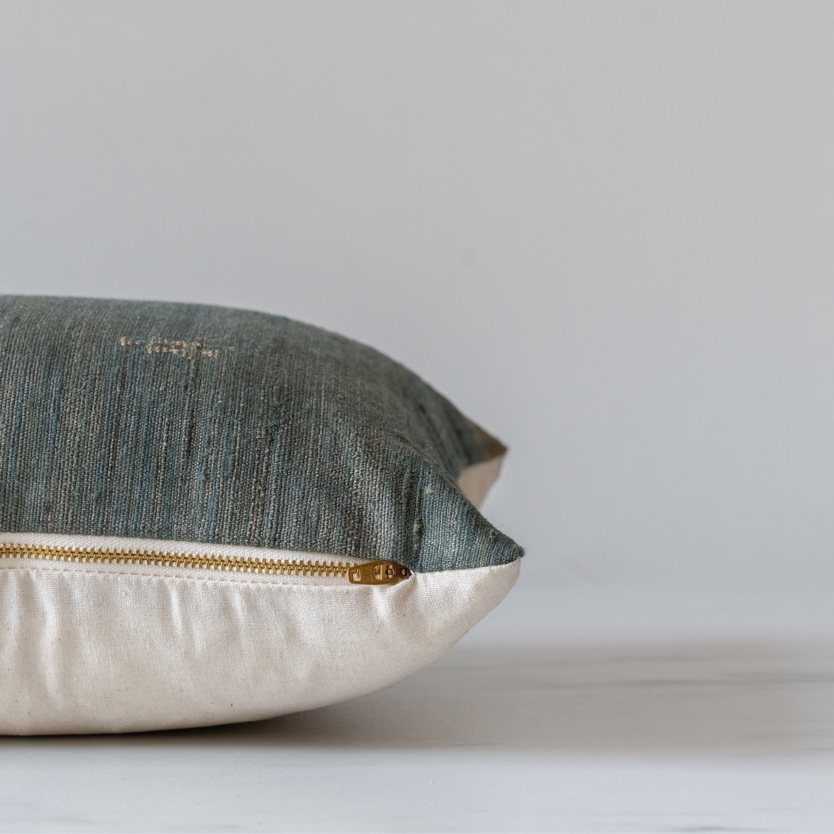 Dusk Tussar Pillow Cover 1 - PILLOWS - Tussar - neutral Rug & Weave Pillows