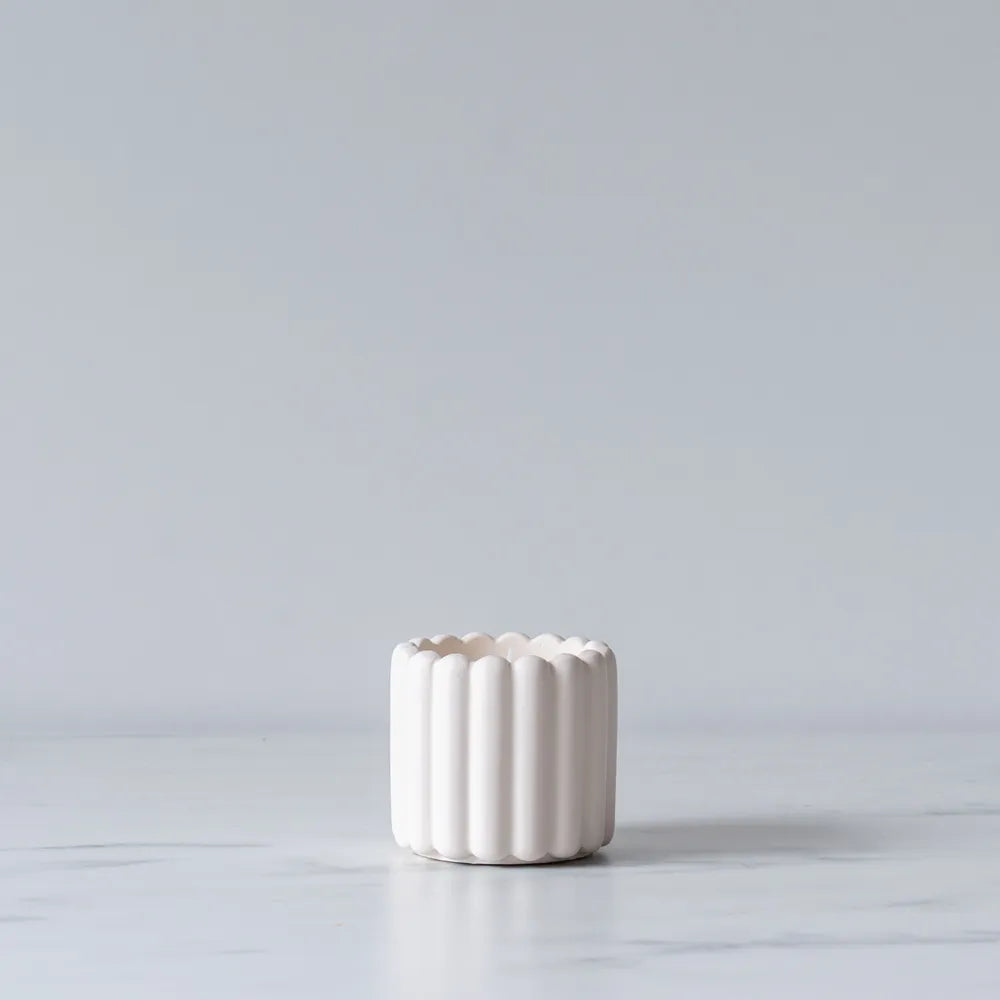 Ribbed Jar Soy Wax Candle candle Estelle (Faire)