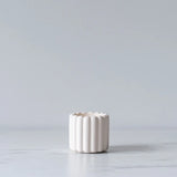 Ribbed Jar Soy Wax Candle candle Estelle (Faire)