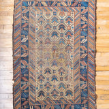 3'4" x 4'11" Antique Caucasian Rug RUGS - vintage Rug & Weave Rugs