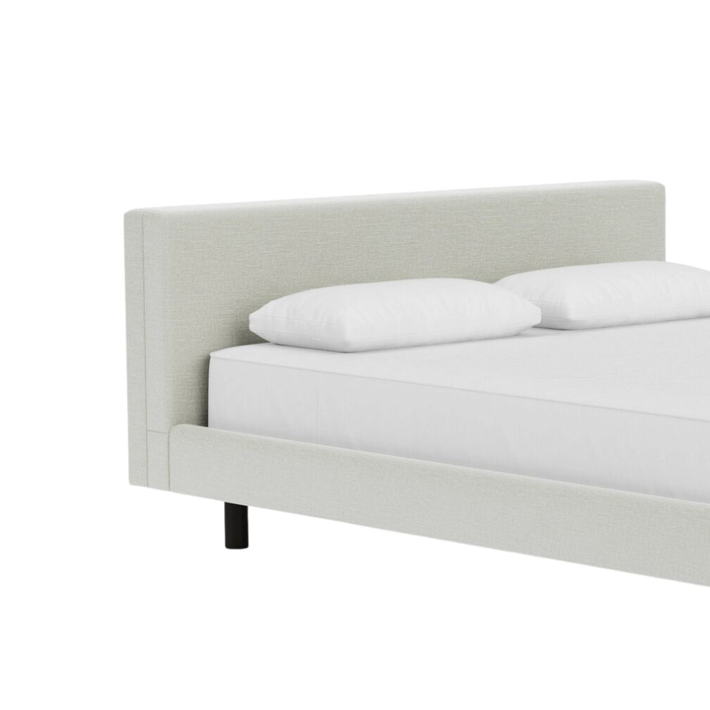Bento Queen Bed - Cedar Light Grey 13 - FURNITURE - bed EQ3