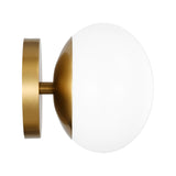 Lune Sconce LIGHTING - sconce Visual Comfort Burnished Brass