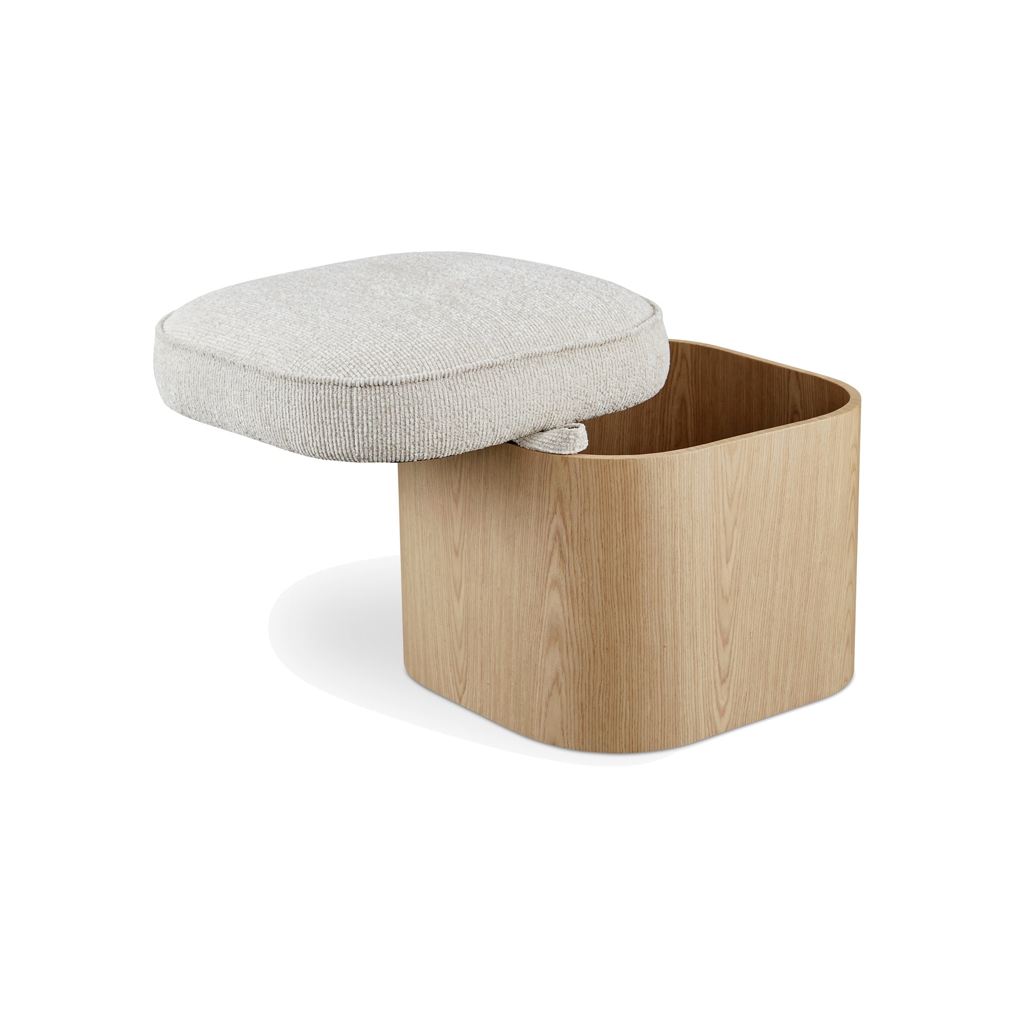 Saxon Stool 6 - FURNITURE - ottoman Moe's Furniture
