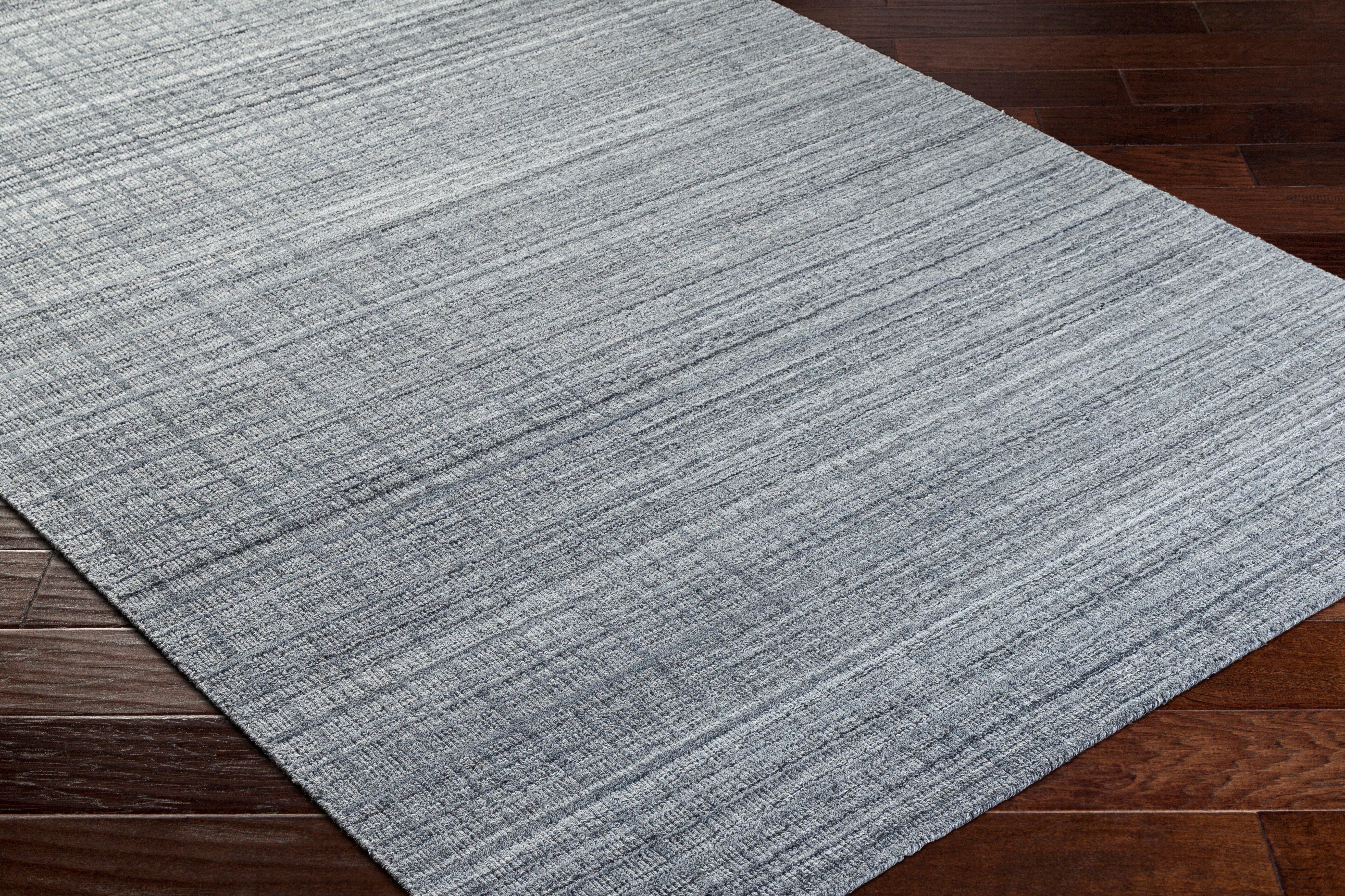 Fresco Denim Hand Loomed Rug RUGS - synthetic Surya