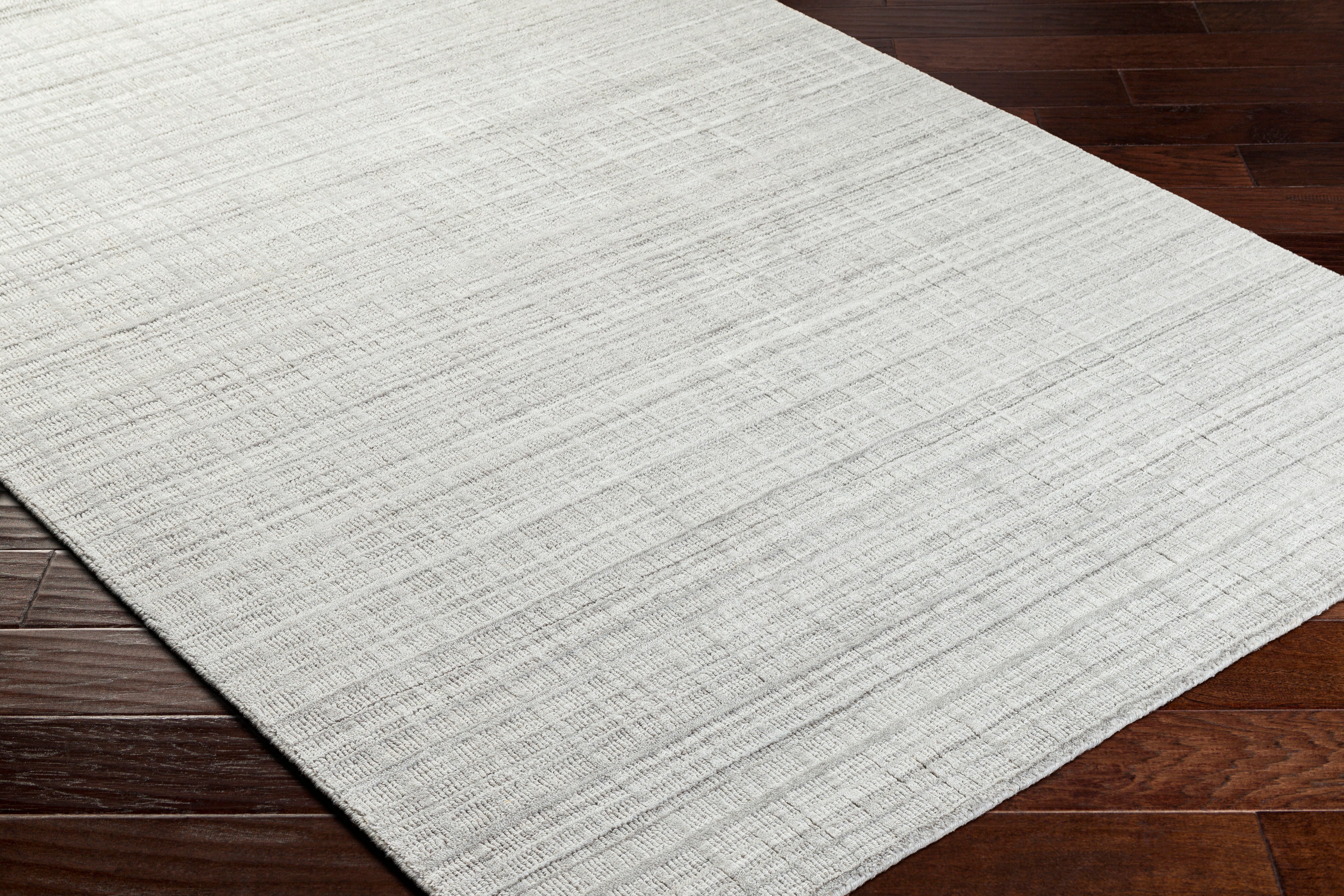 Fresco Silver Hand Loomed Rug RUGS - synthetic Surya