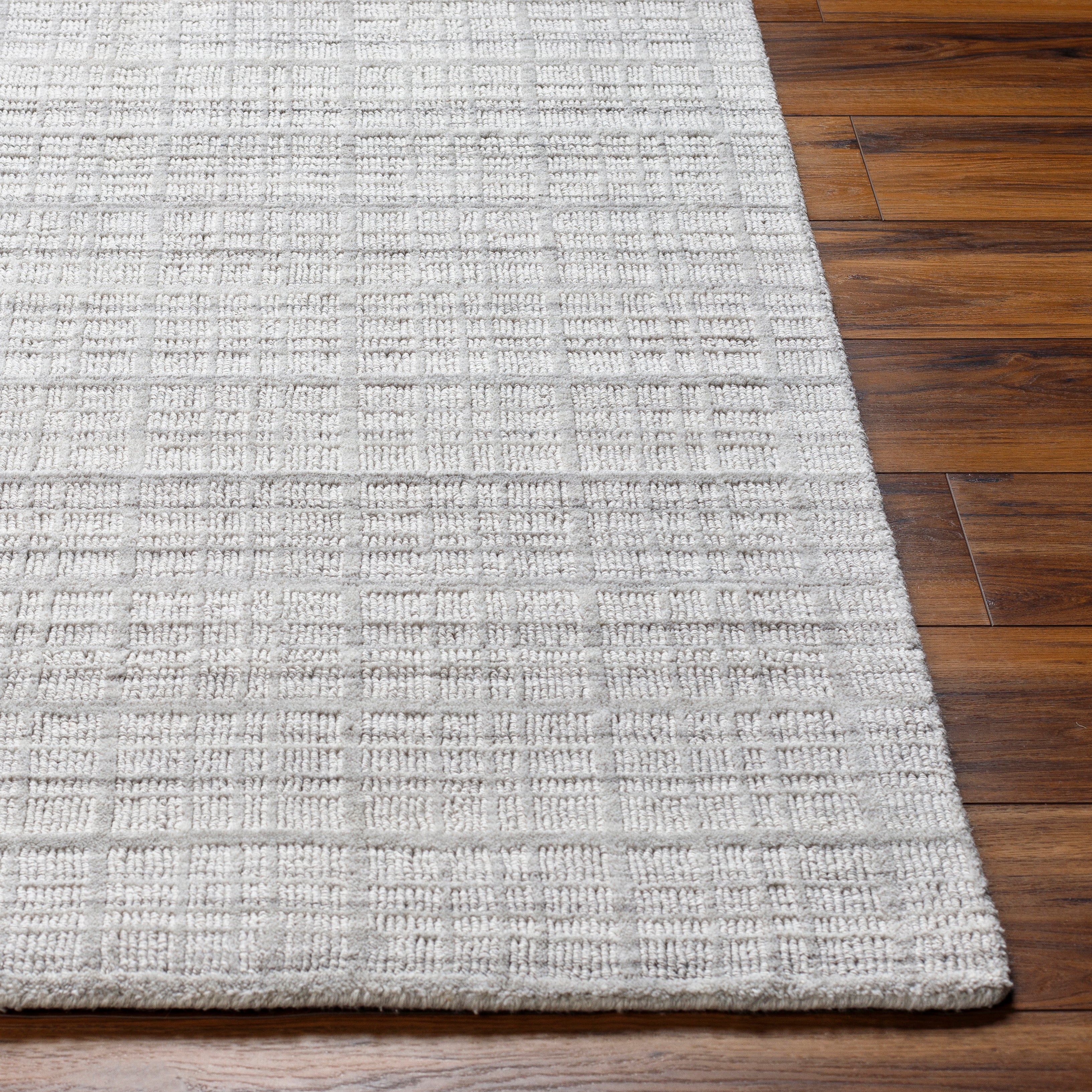 Fresco Silver Hand Loomed Rug RUGS - synthetic Surya