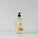 Blood Orange, Bergamot & Sandalwood Hand Soap In Glass Bottle hand soap The Bare Home (DYA)