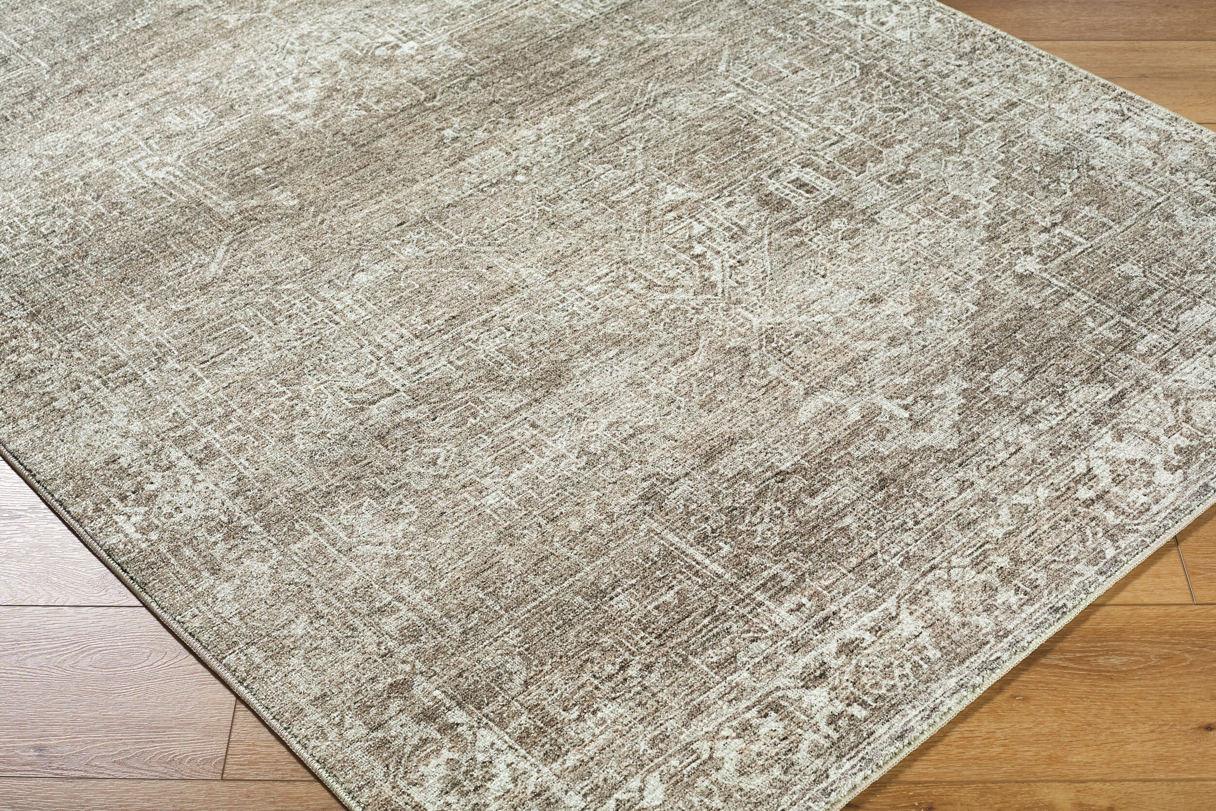 Collins Avenue Mocha / Olive Rug RUGS - synthetic Surya