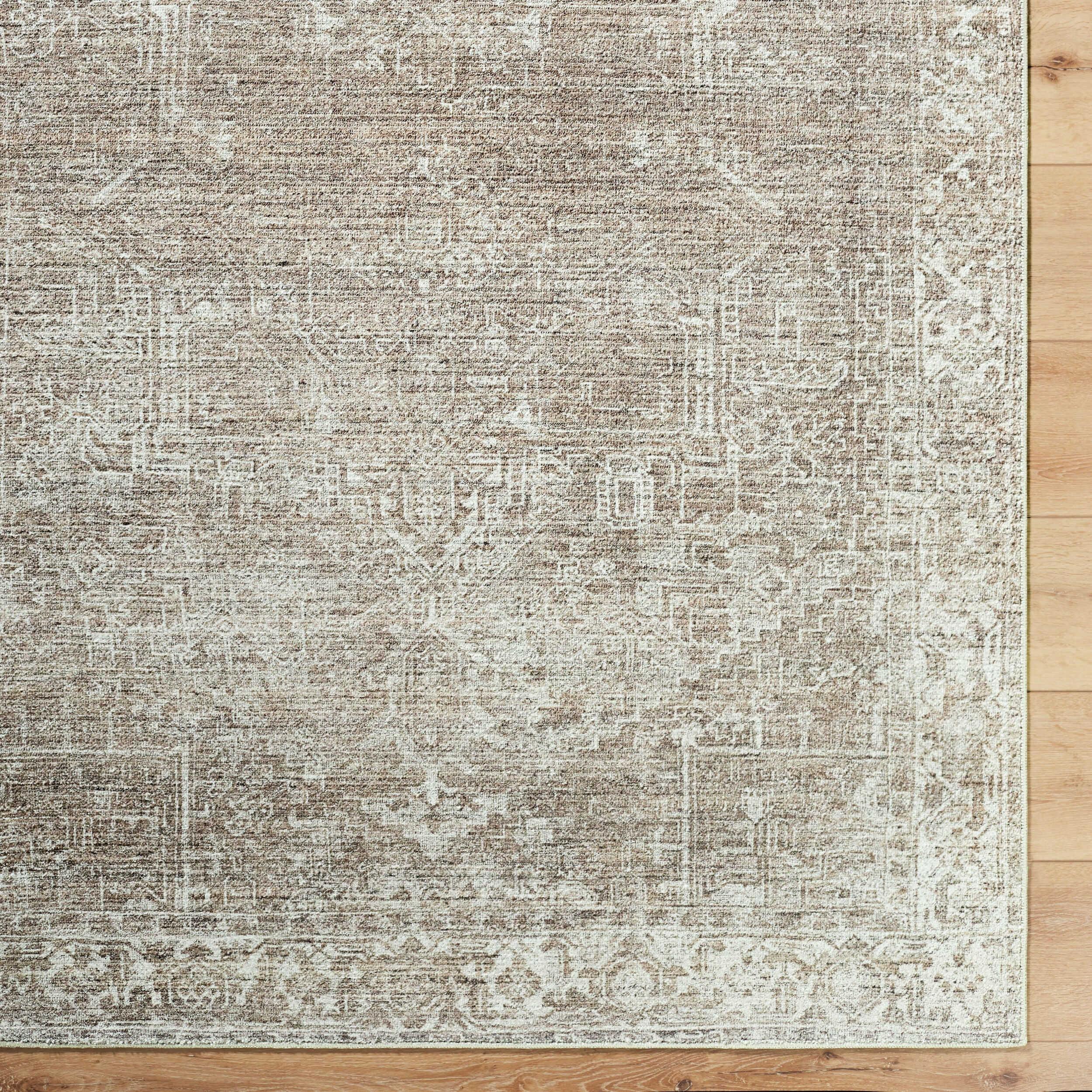 Collins Avenue Mocha / Olive Rug RUGS - synthetic Surya