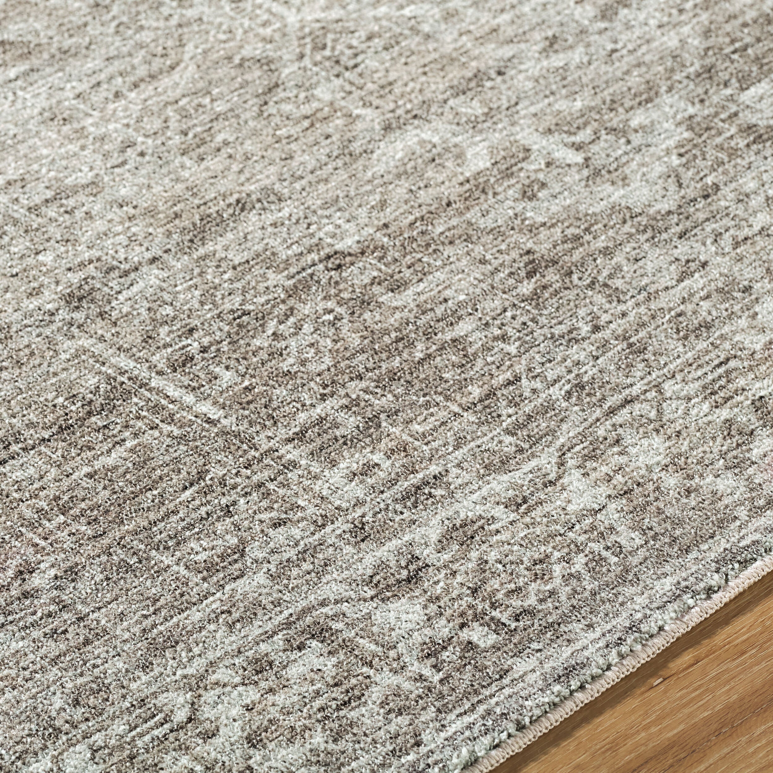 Collins Avenue Mocha / Olive Rug RUGS - synthetic Surya