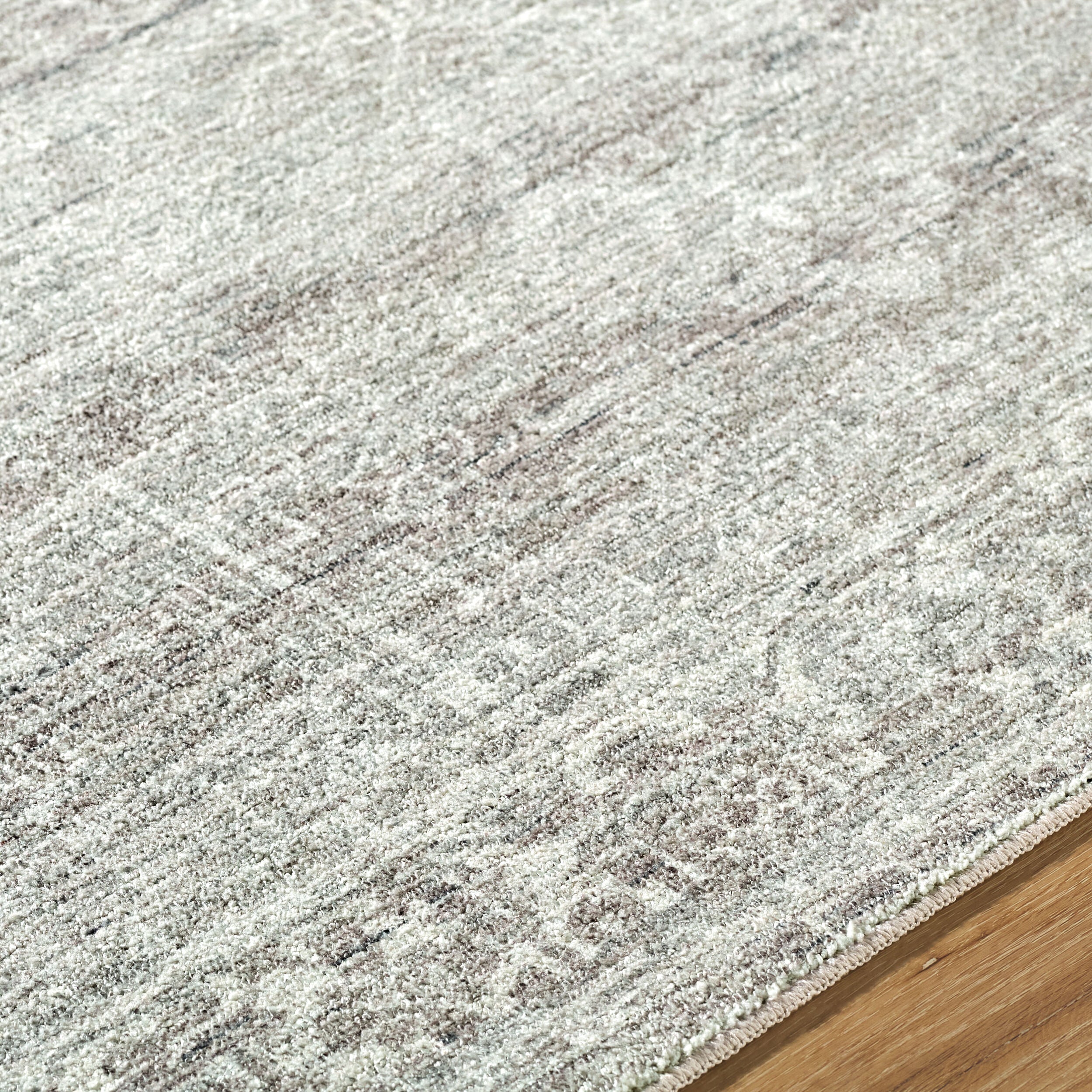 Collins Avenue Pebble / Slate Rug RUGS - synthetic Surya