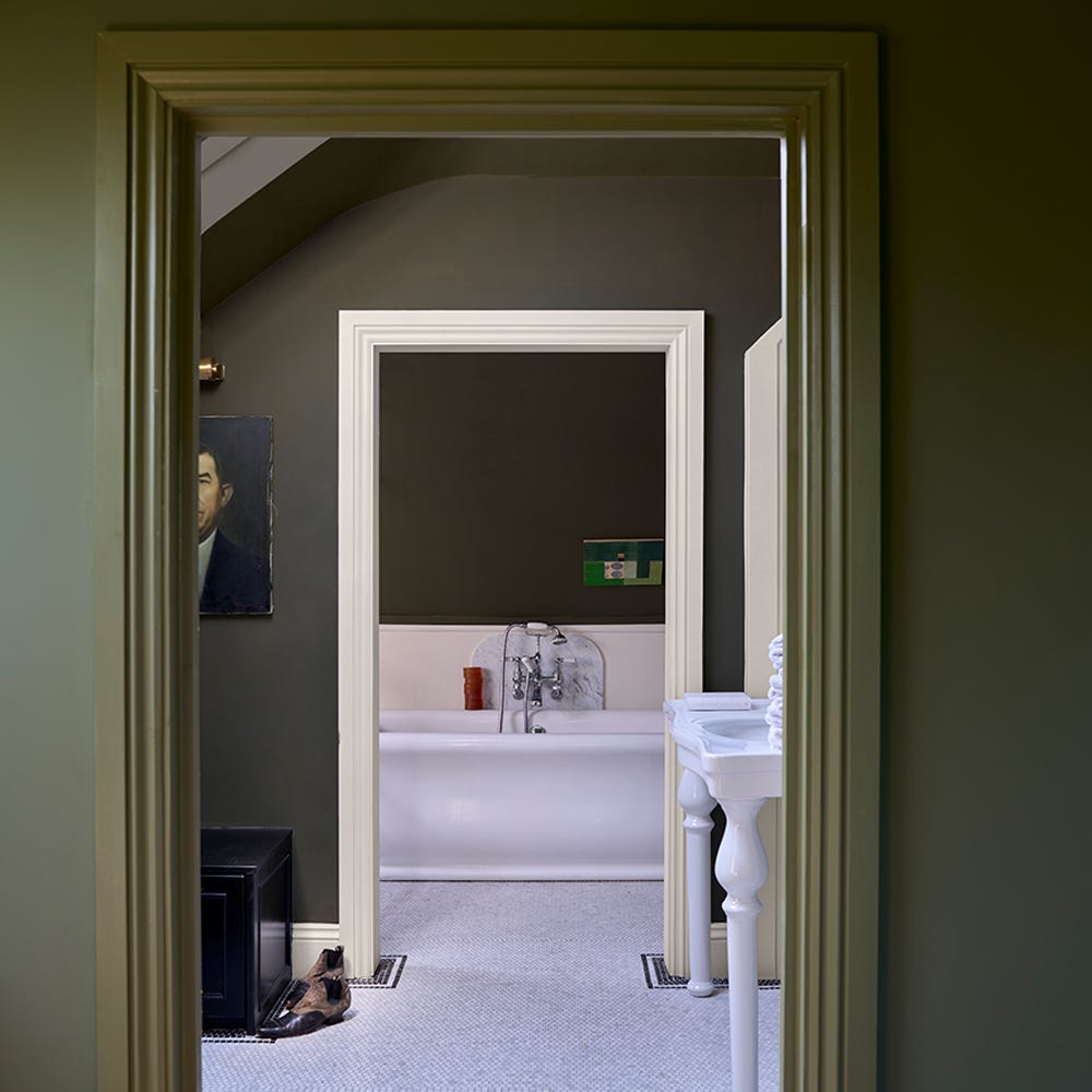 IN STORE Farrow & Ball Reduced Green No.313 PAINT - in store Farrow & Ball