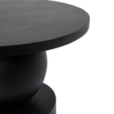 Paola Side TableBlack FURNITURE - side table Renwil