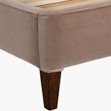 Elipse Upholstered Bed FURNITURE - upholstered bed Surya