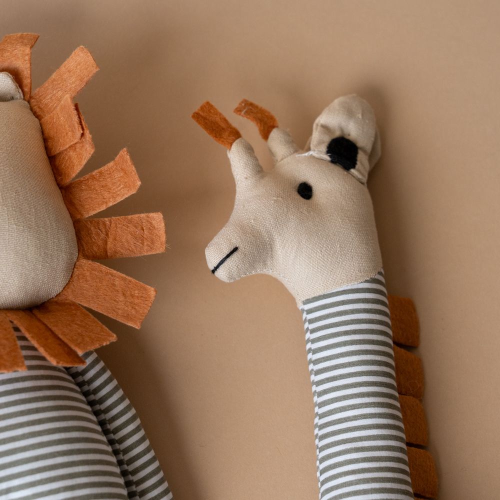 Striped Pyjamas Giraffe - Rug & Weave