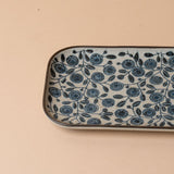 Stoneware Calendula Serving Tray