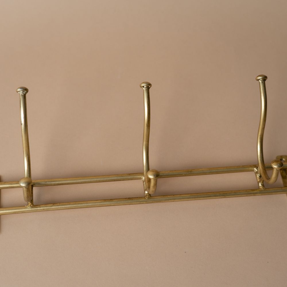 Triple Gold Wall Hook wall hook Ragon House (Faire)