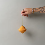 Handmade Paper Mache Ornament - Layered Shape