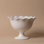 Trifle Bowl with Ruffle Edge bowl Coton Colors (Faire)