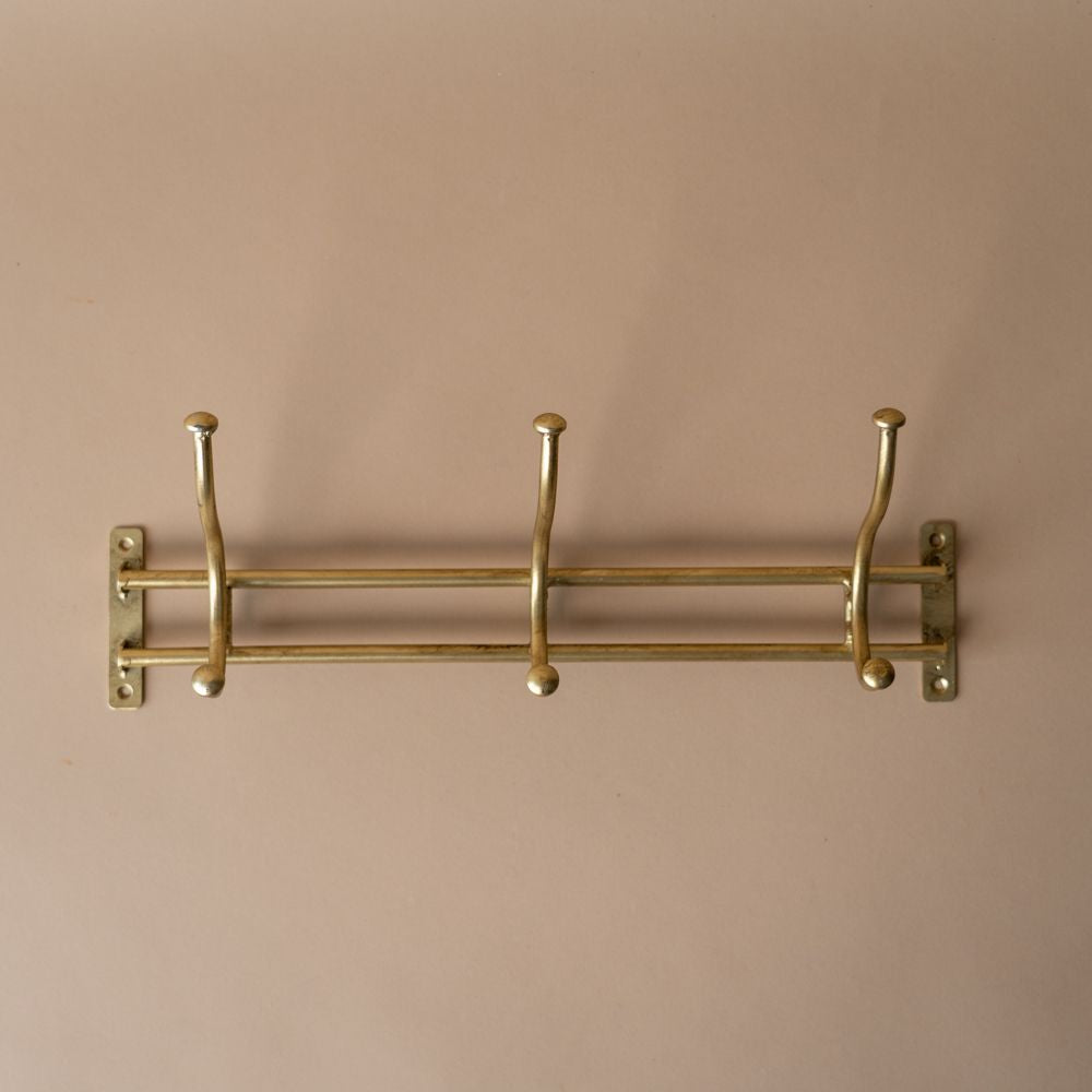 Triple Gold Wall Hook wall hook Ragon House (Faire)