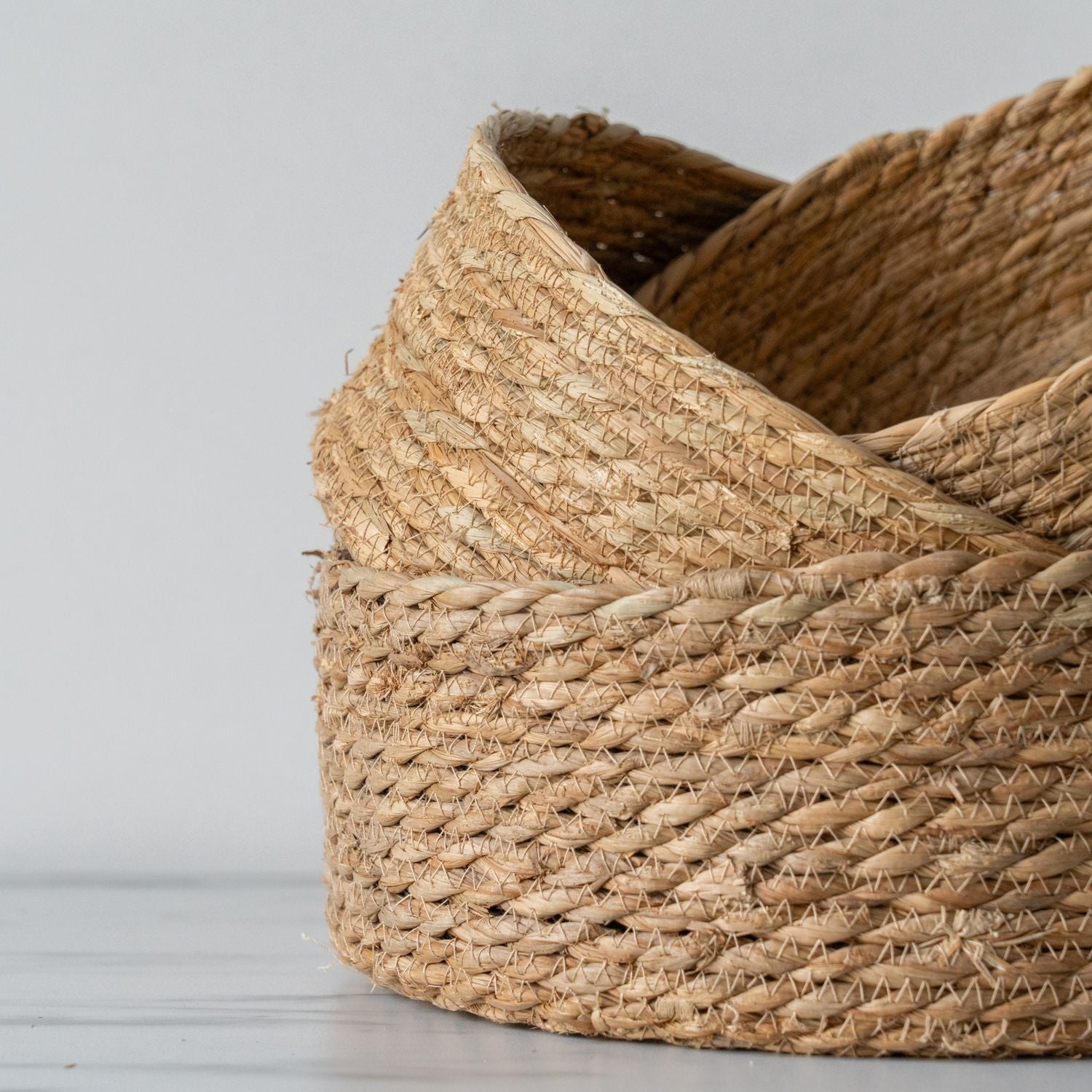 Round Seagrass Basket basket Bacon Basketware (Faire)