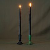 Forged Iron Candlestick Holder - Black candle holder Bohemia Design (Faire)