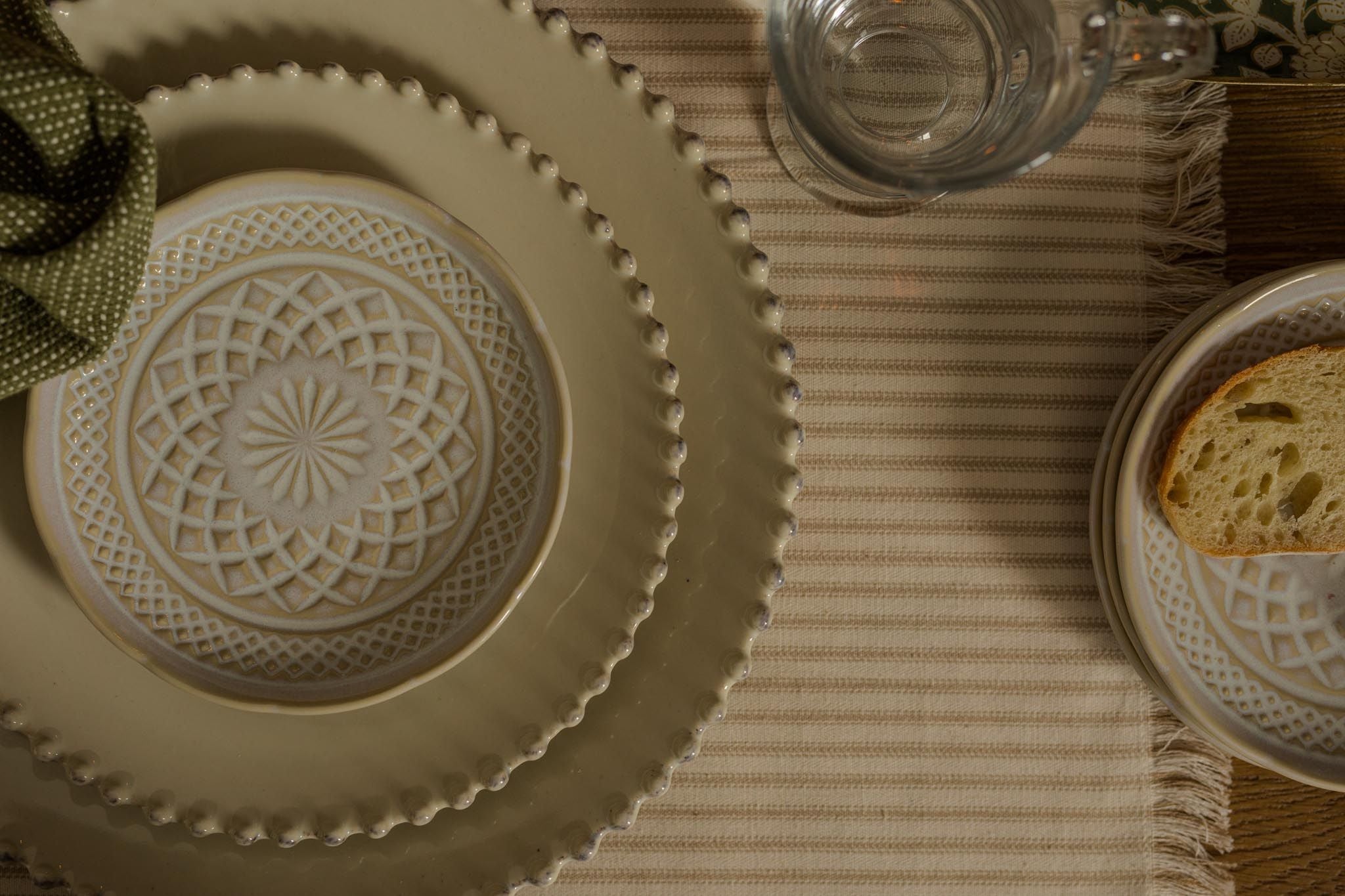 Pearl Edge Dining Collection - Pasta Bowl plate David Shaw
