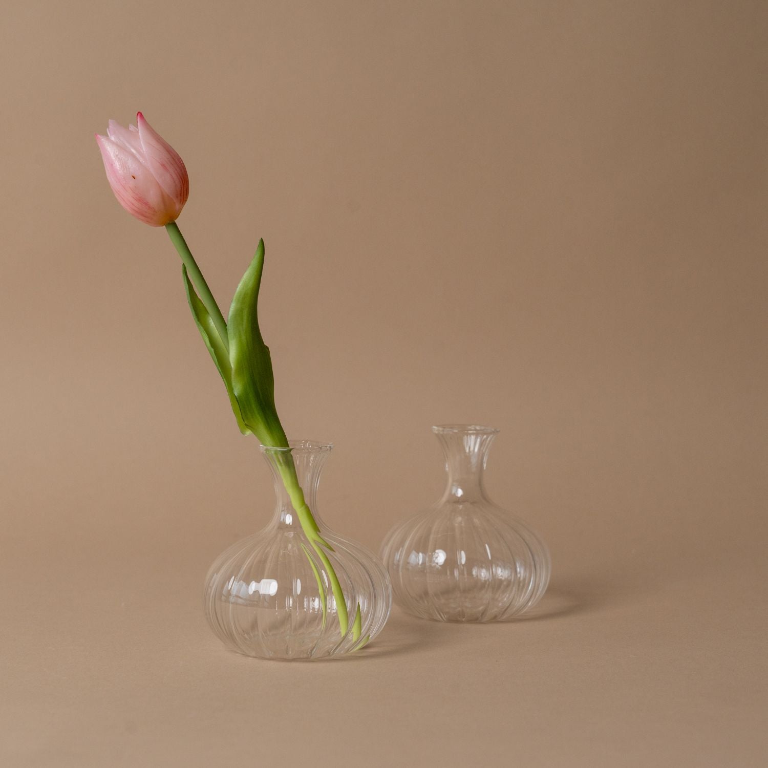 Ripple Glass Bud Vase - Rug & Weave