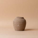 Terracotta Pot with Rustic Finish pot Luxe B Co (Faire) Taupe