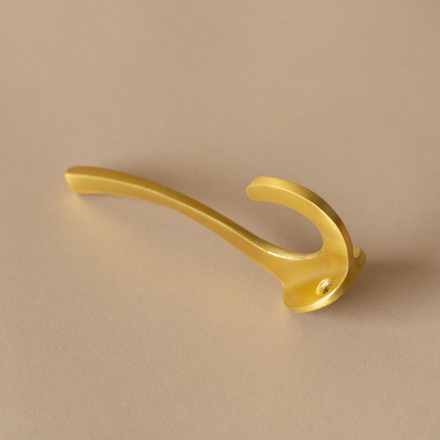 Slim Coat Hook wall hook Civil Alchemy (Faire) Brass