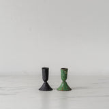 Forged Iron Candlestick Holder - Black candle holder Bohemia Design (Faire)