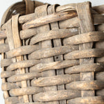 Antique French Basket VINTAGE - basket Rug & Weave