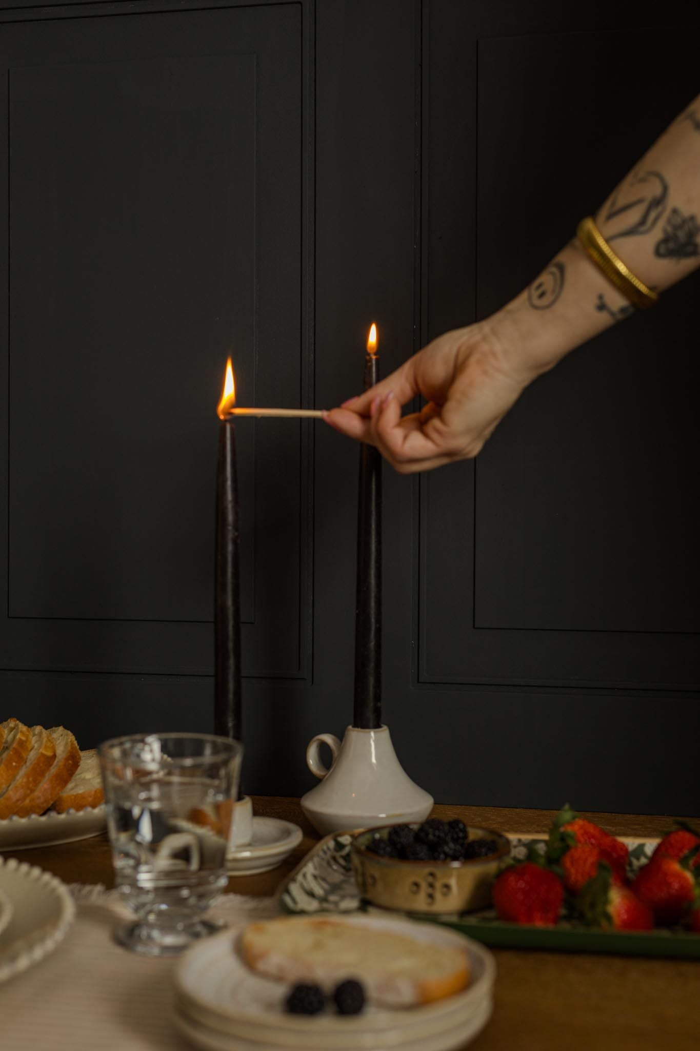 Ceramic Peaked Candle Holder candle holder Indaba