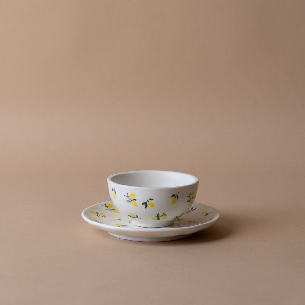Tiny Lemons Appetizer Plate - Rug & Weave