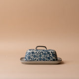 Stoneware Calendula Butter Dish